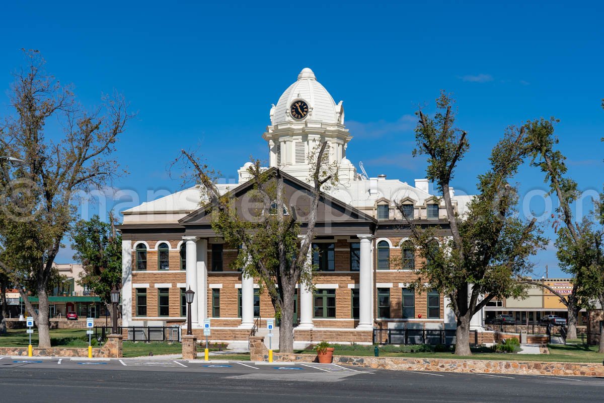 Mason, Texas, Mason County Courthouse A4-27185