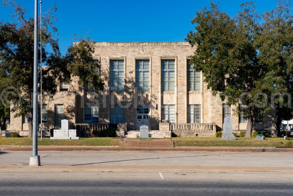 Comanche, Texas, Comanche County Courthouse A4-27300 - Mansfield Photography