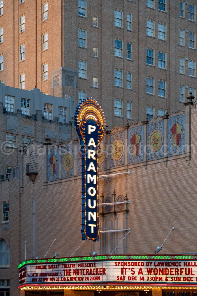 Paramount Theatre in Abilene, Texas A4-27618 - Mansfield Photography