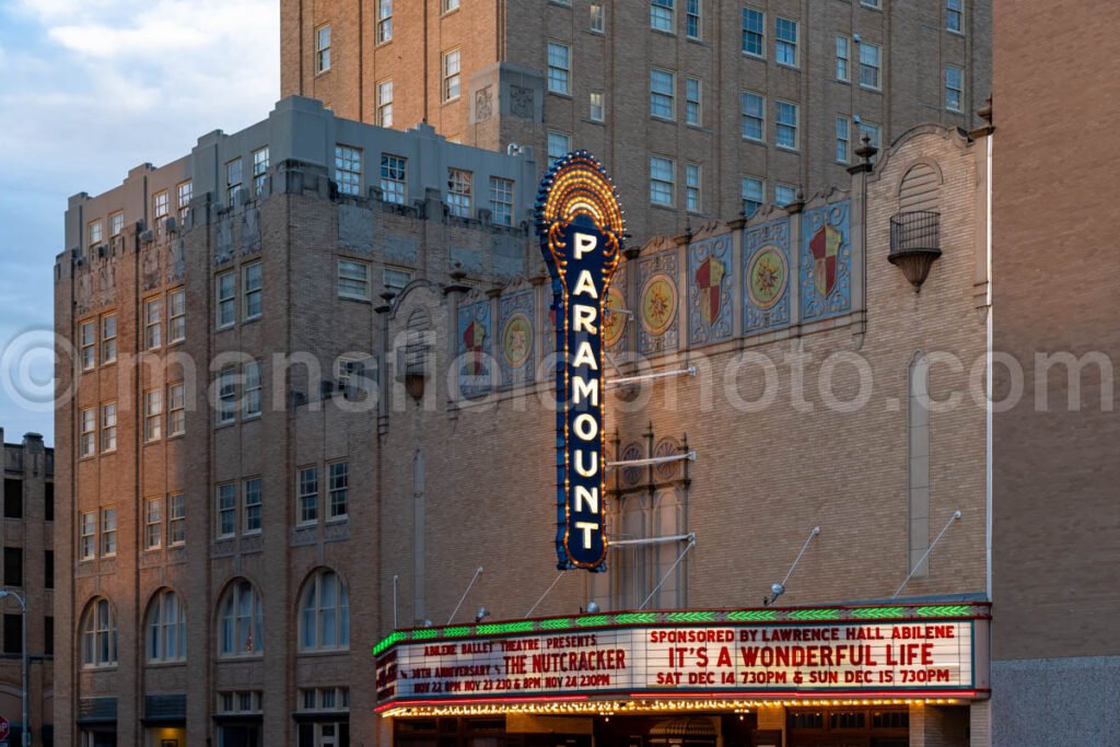 Paramount Theatre in Abilene, Texas A4-27620 - Mansfield Photography