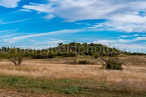 Field And Hill In Buffalo Gap A4-27660 - Mansfield Photography