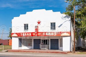 Texas Theatre In Bronte, Texas A4-27722 - Mansfield Photography
