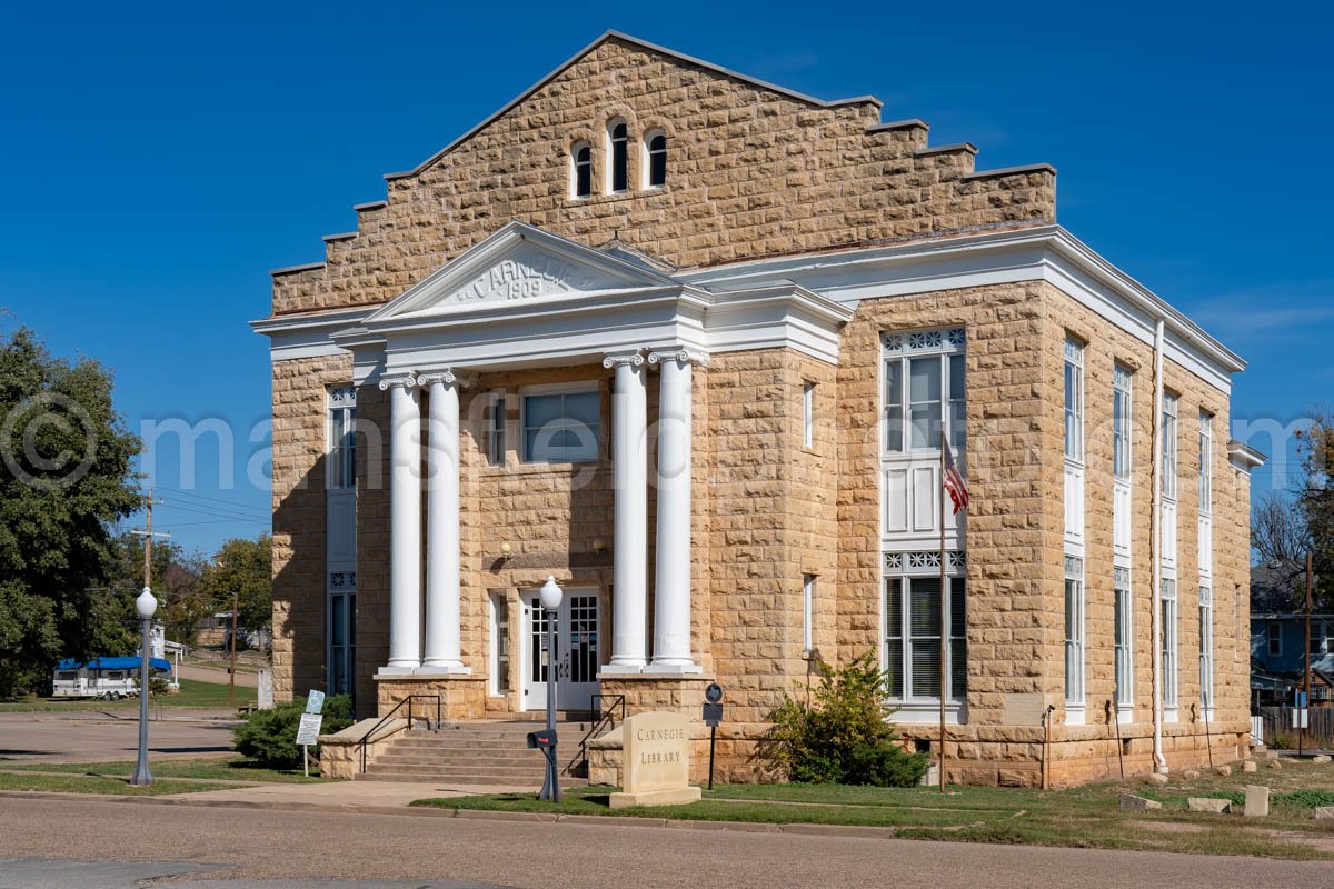 Carnegie Library in Ballinger, Texas A4-27743