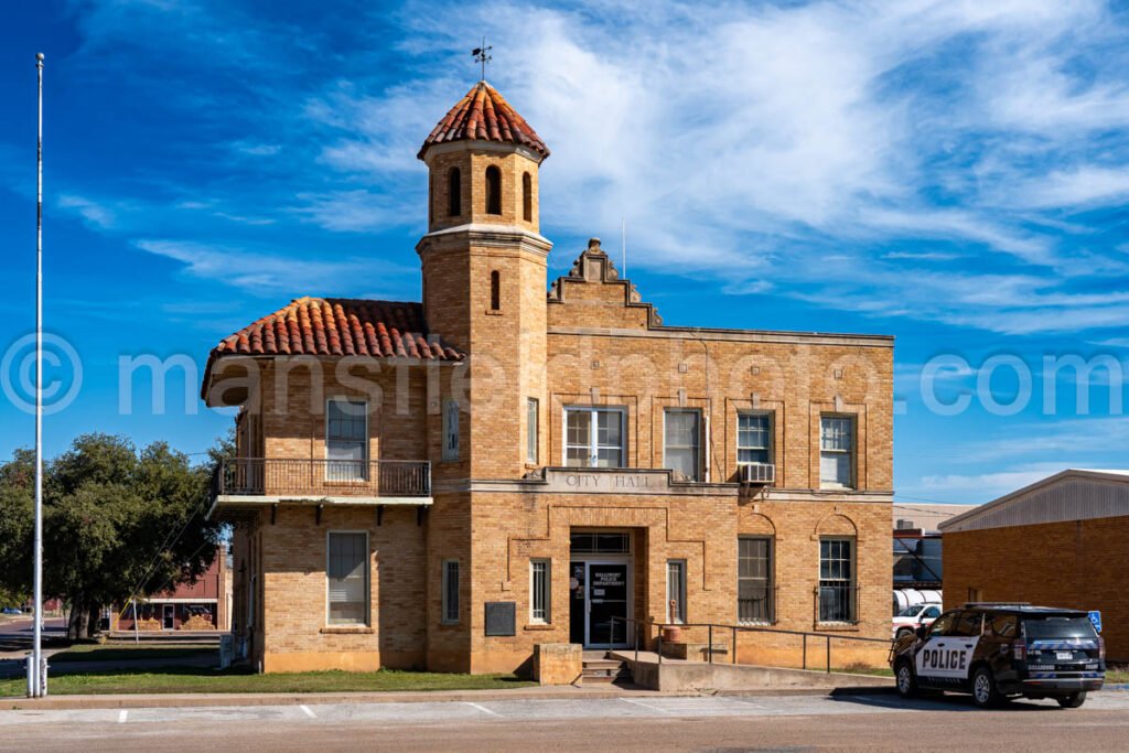 Old City Hall in Ballinger, Texas A4-27744 - Mansfield Photography