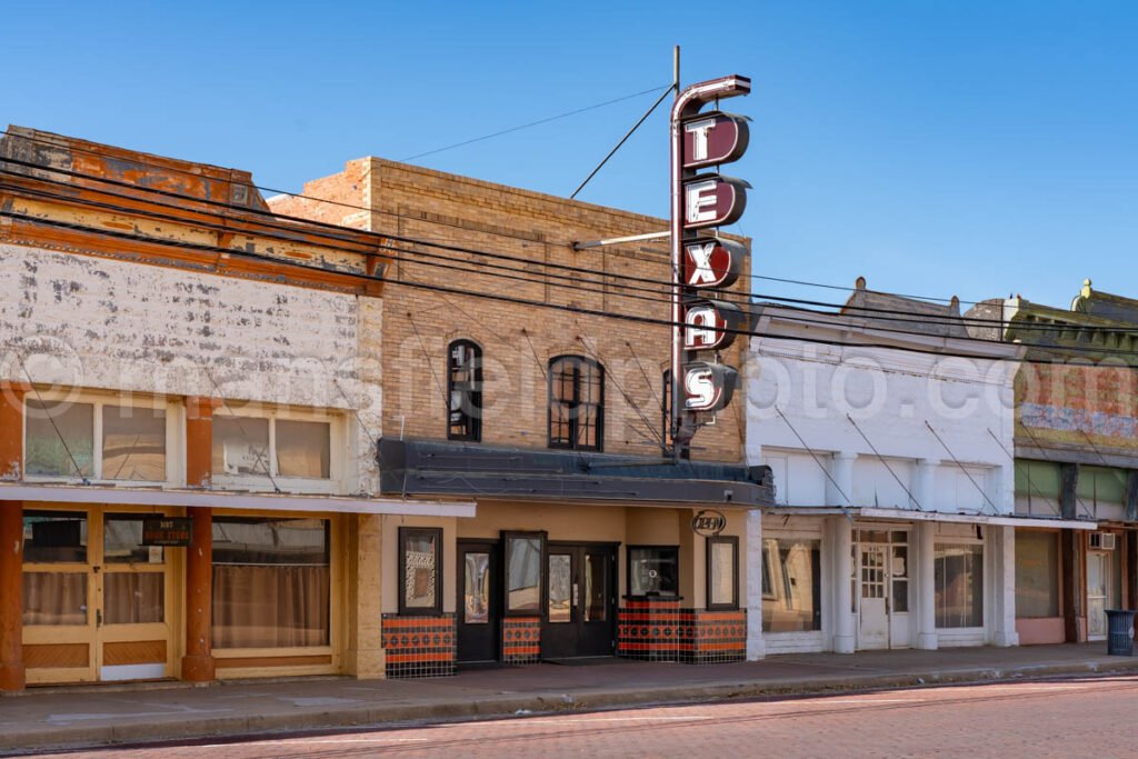 Theatre in Ballinger, Texas A4-27747 - Mansfield Photography