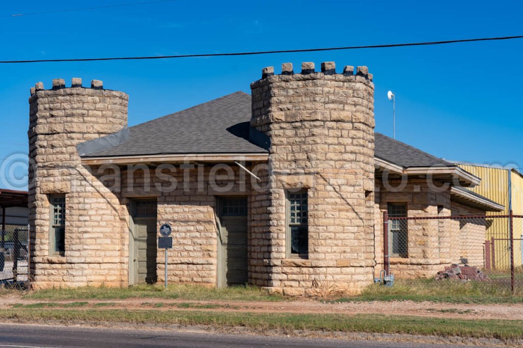 Abilene and Southern Depot in Ballinger, Texas A4-27760 - Mansfield Photography