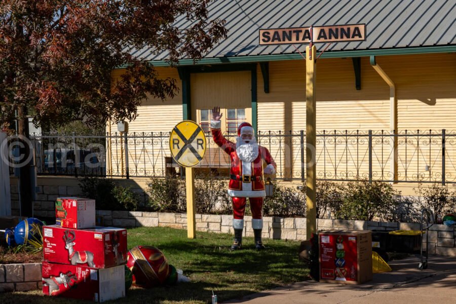 Christmas in Santa Anna, Texas