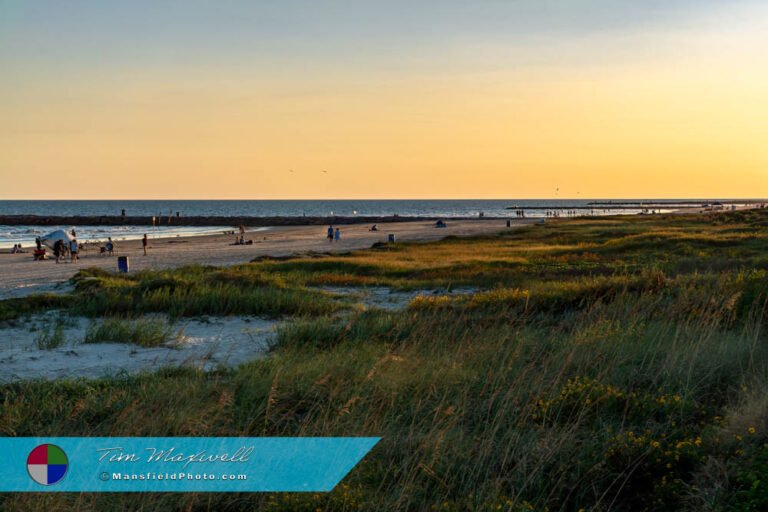 Beach in Galveston, Texas