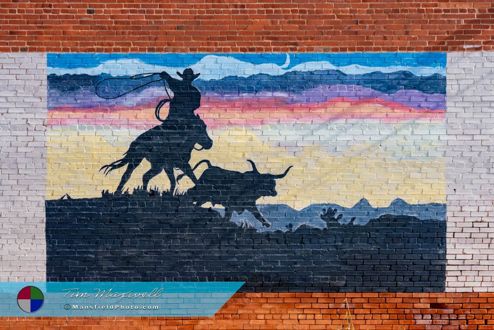 Mural in Blackwell, Texas