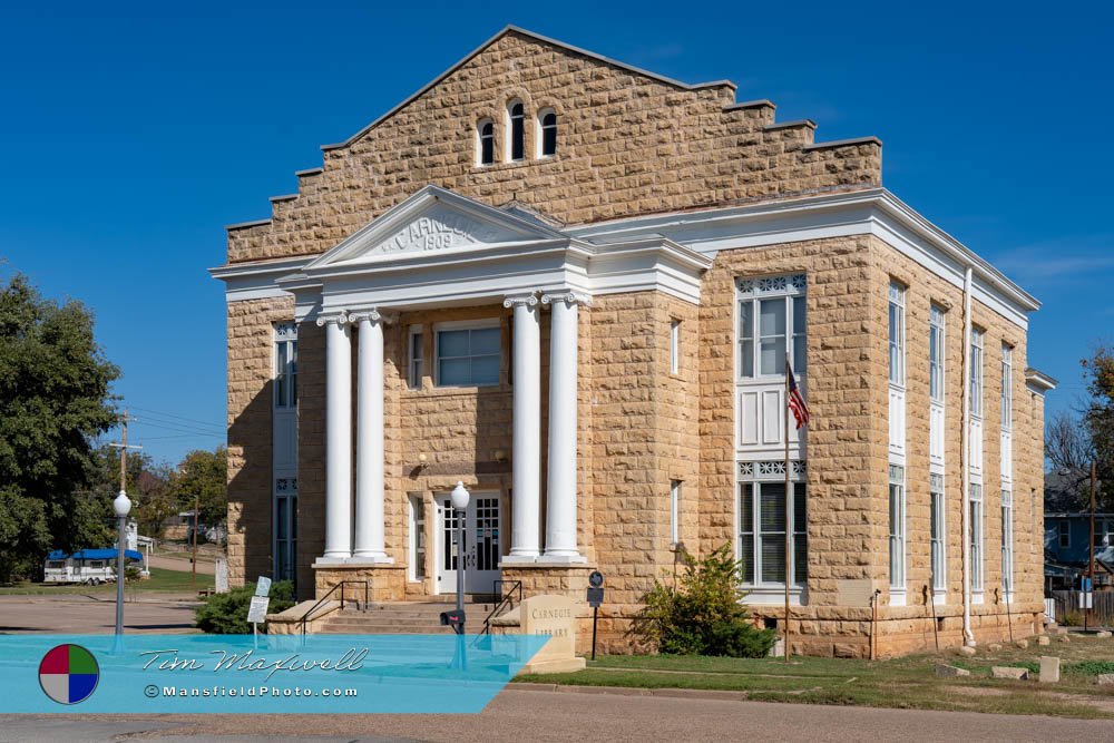 Carnegie Library in Ballinger, Texas