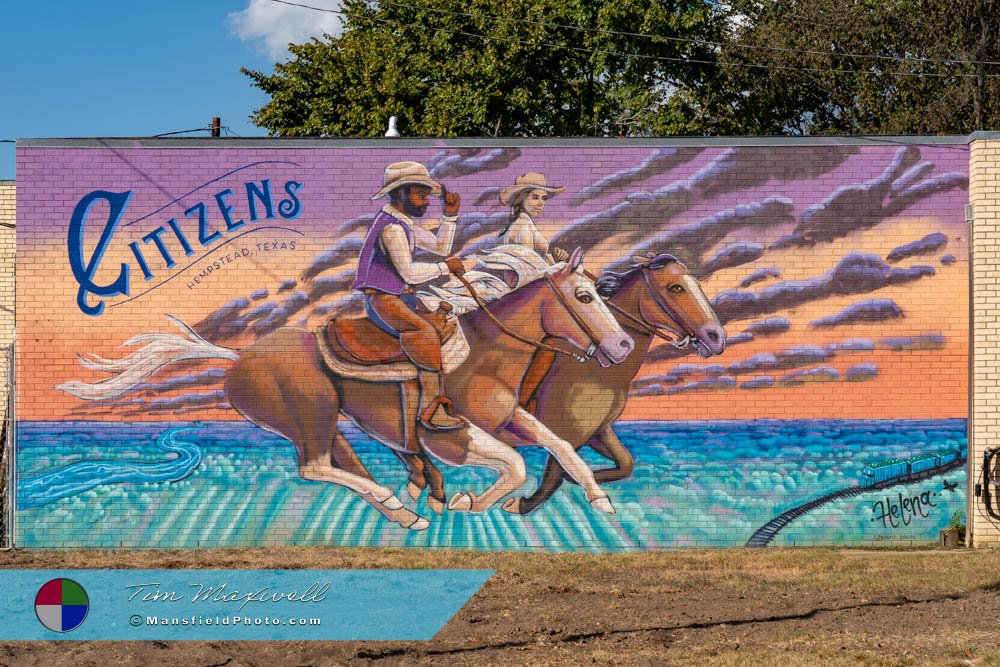 Mural In Hempstead, Texas