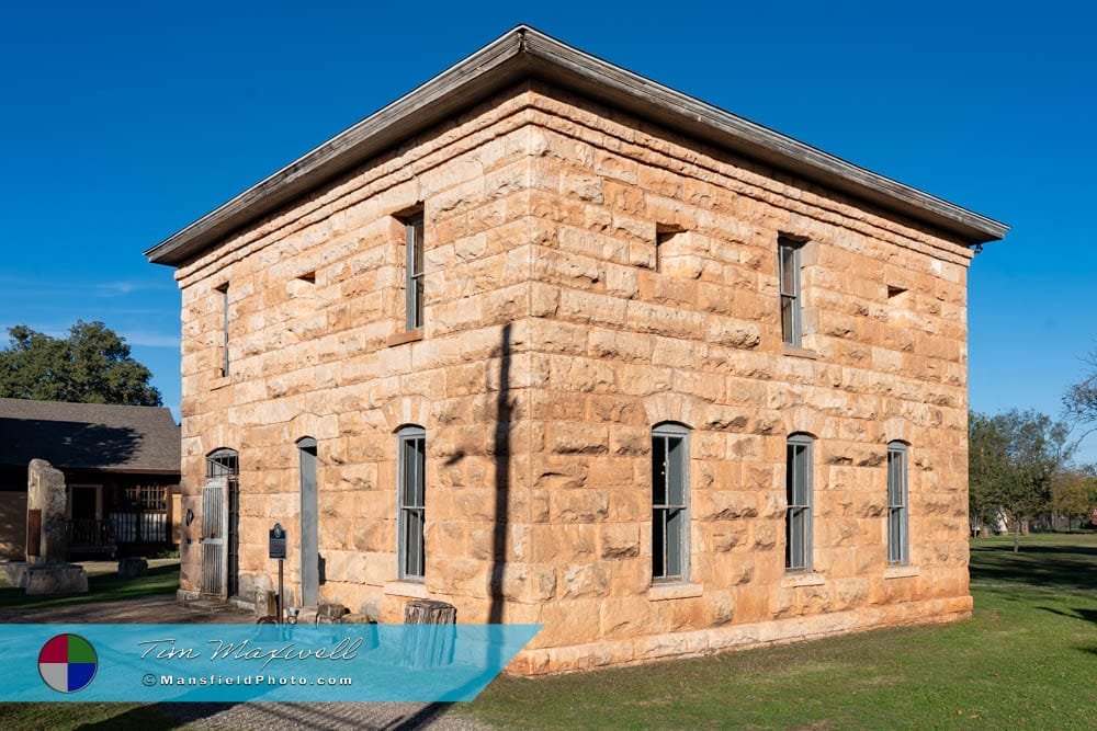 Historic Village in Buffalo Gap, Texas, Original Taylor County Courthouse