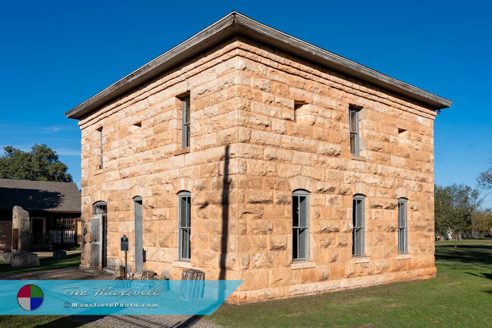Historic Village In Buffalo Gap, Texas, Original Taylor County Courthouse