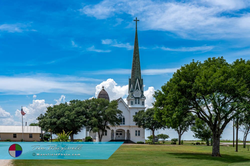 New Sweden Lutheran Church Near Manor, Texas