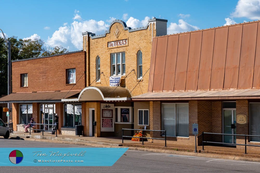 Old Theatre in Sealy, Texas