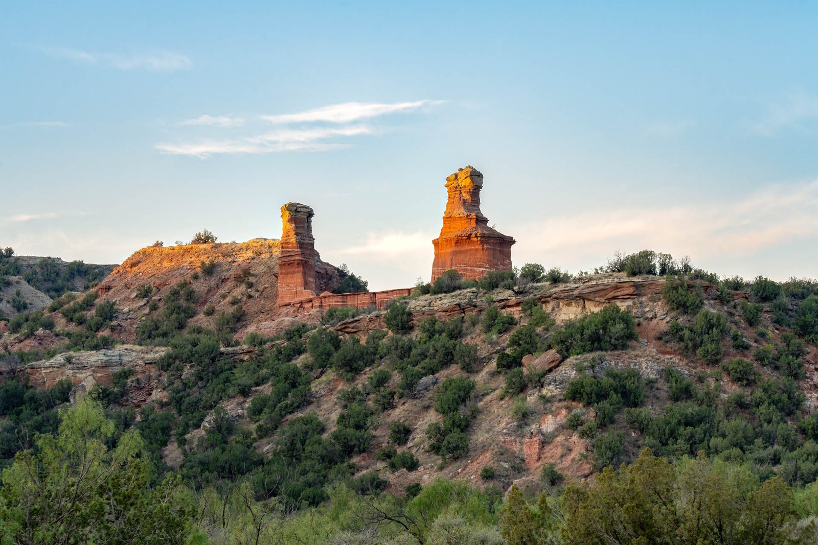 Texas Canyon Images: Lighthouse in Palo Duro Canyon, Texas