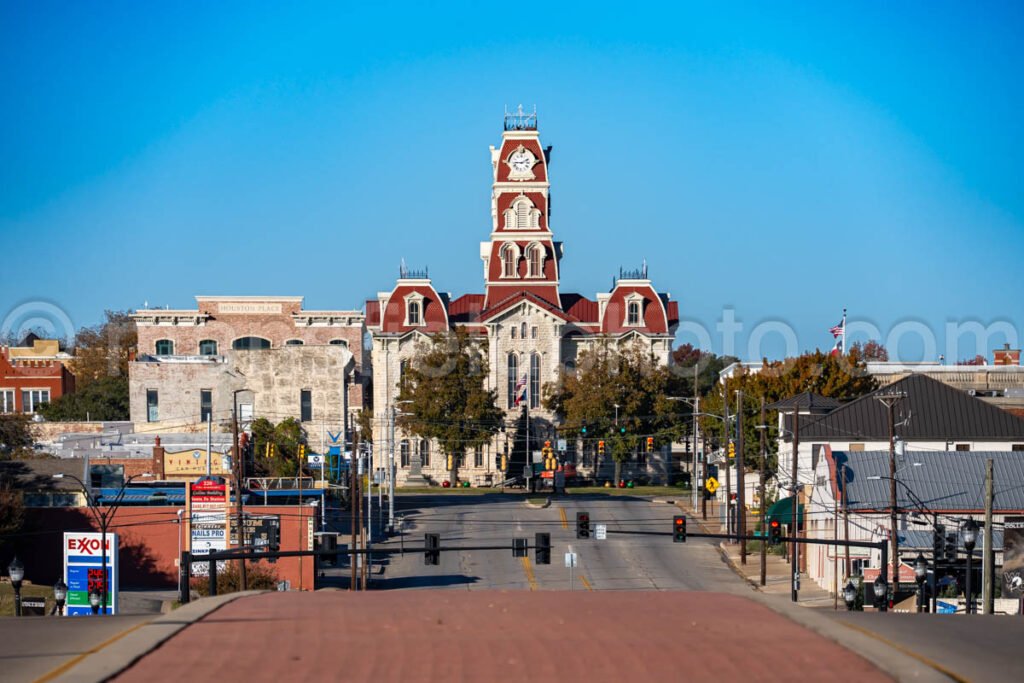 Weatherford, Texas, Parker County Courthouse A4-27877 - Mansfield Photography