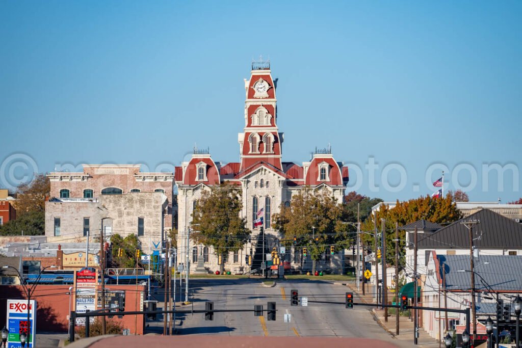 Weatherford, Texas, Parker County Courthouse A4-27879 - Mansfield Photography