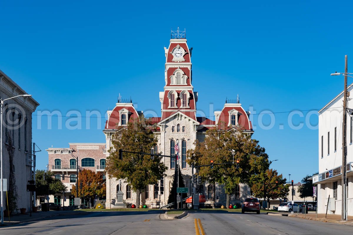 Weatherford, Texas, Parker County Courthouse A4-27882