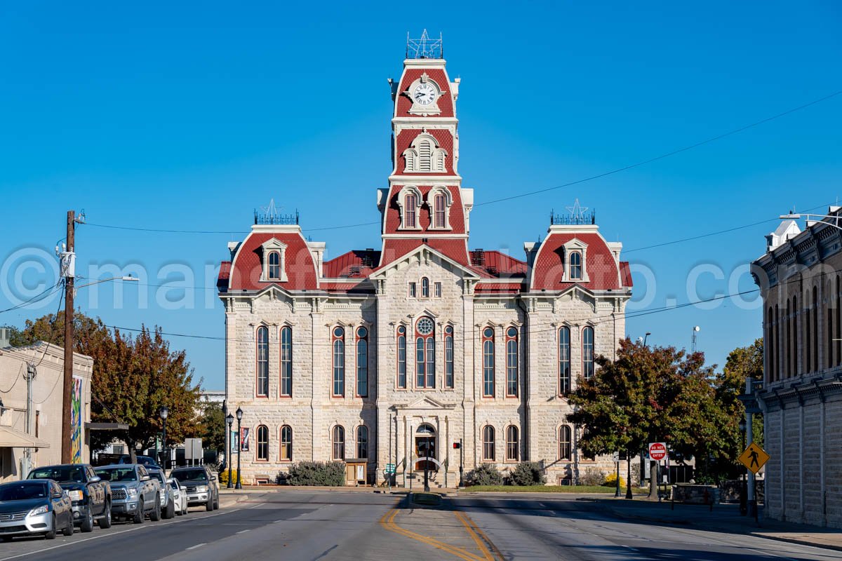 Weatherford, Texas, Parker County Courthouse A4-27927