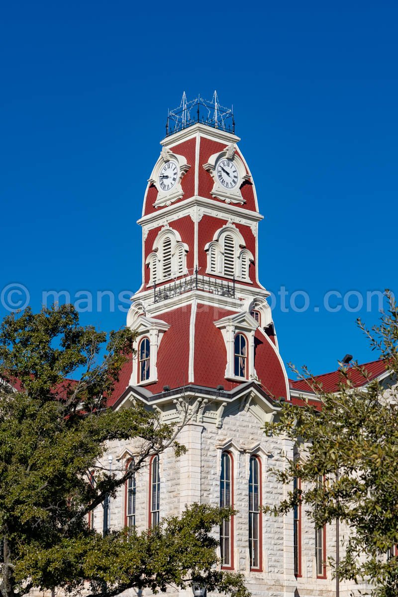 Weatherford, Texas, Parker County Courthouse A4-27938