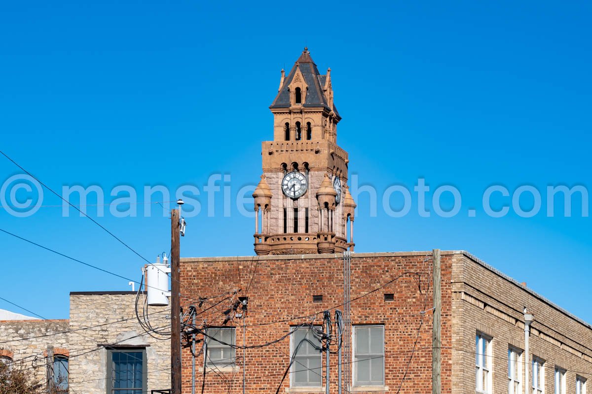 Decatur, Texas, Wise County Courthouse A4-27981