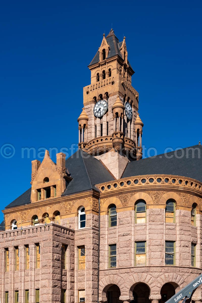 Decatur, Texas, Wise County Courthouse A4-27996