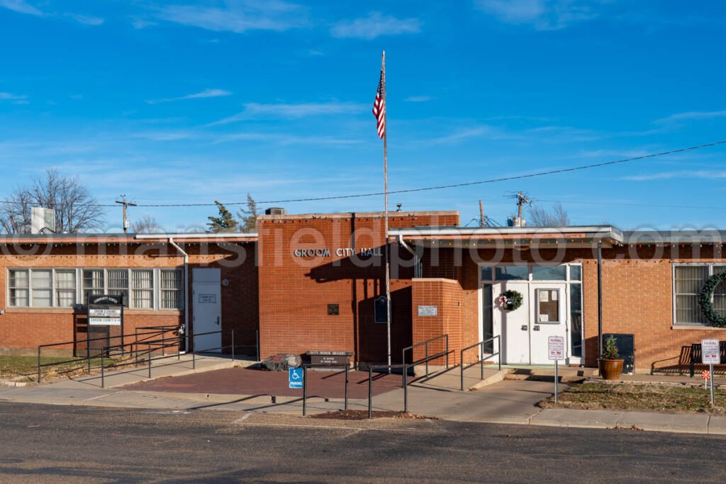 City Hall in Groom, Texas A4-28074 - Mansfield Photography