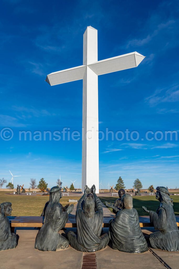 The Cross of Our Lord Jesus Christ in Groom, Texas A4-28080 - Mansfield Photography