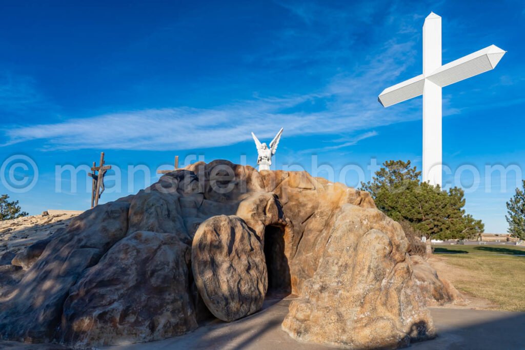 The Cross of Our Lord Jesus Christ in Groom, Texas A4-28096 - Mansfield Photography