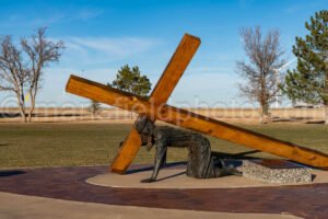 The Cross Of Our Lord Jesus Christ In Groom, Texas A4-28105 - Mansfield Photography