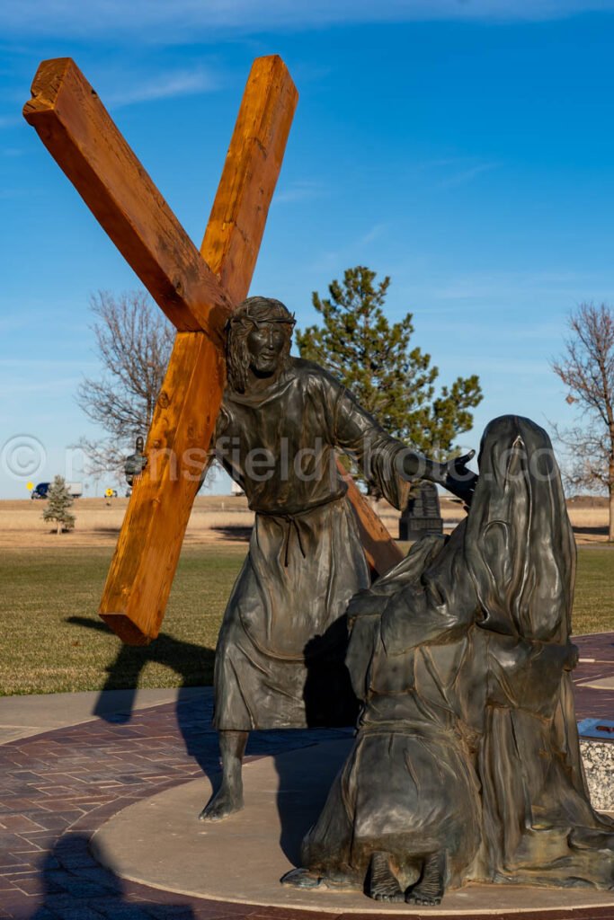 The Cross of Our Lord Jesus Christ in Groom, Texas A4-28106 - Mansfield Photography