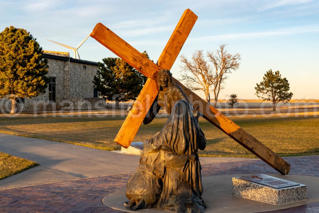 The Cross of Our Lord Jesus Christ in Groom, Texas A4-28135 - Mansfield Photography