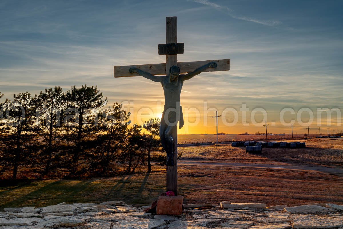 The Cross of Our Lord Jesus Christ in Groom, Texas A4-28140