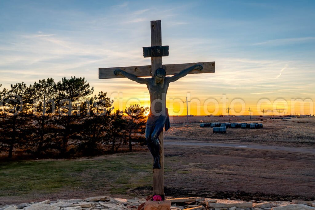 The Cross of Our Lord Jesus Christ in Groom, Texas A4-28158 - Mansfield Photography