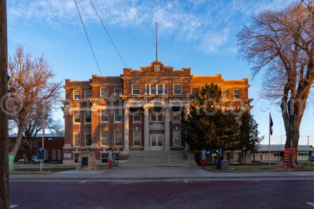 Dalhart, Texas, Dallam County Courthouse A4-28190 - Mansfield Photography