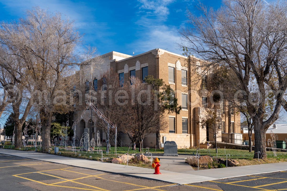 Dumas, Texas, Moore County Courthouse A4-28222