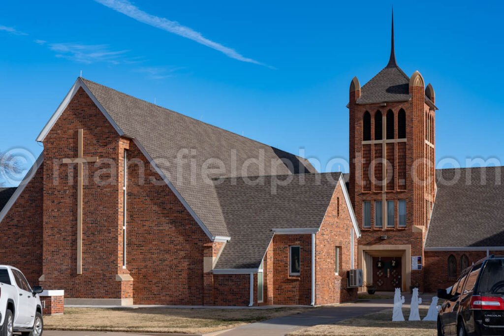 Church in Stratford, Texas A4-28260 - Mansfield Photography