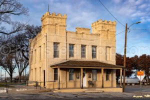 Old County Jail In Wheeler, Texas A4-28403 - Mansfield Photography
