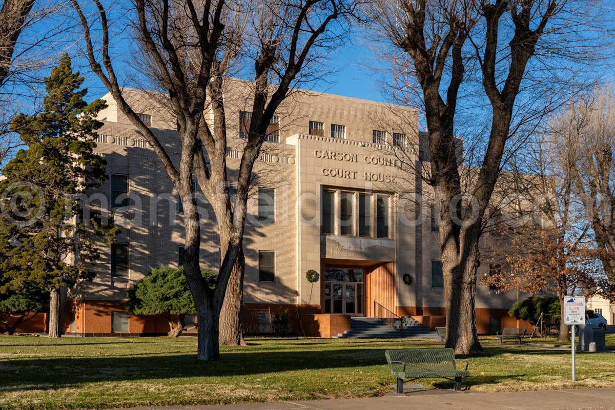 Panhandle, Texas, Carson County Courthouse A4-28471