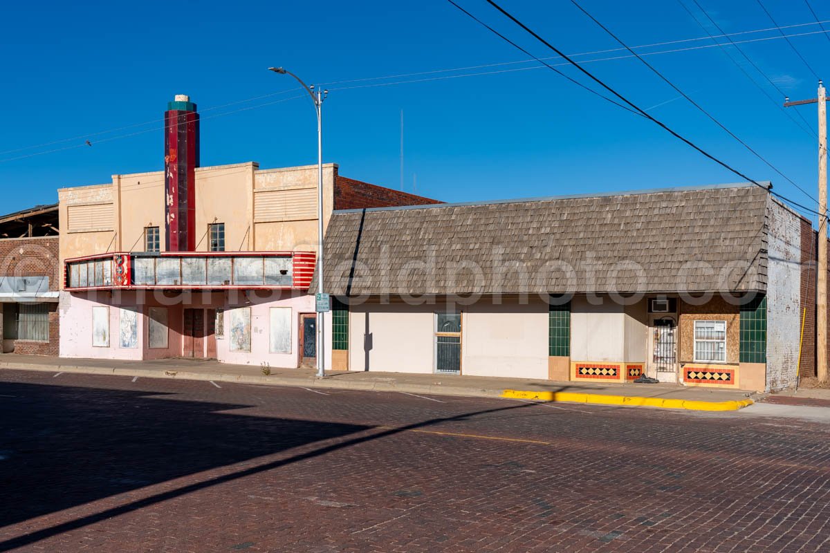 Old Theatre in Pampa, Texas A4-28515