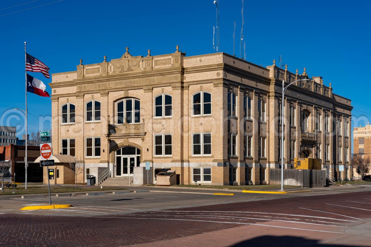 Pampa, Texas, City Hall A4-28523