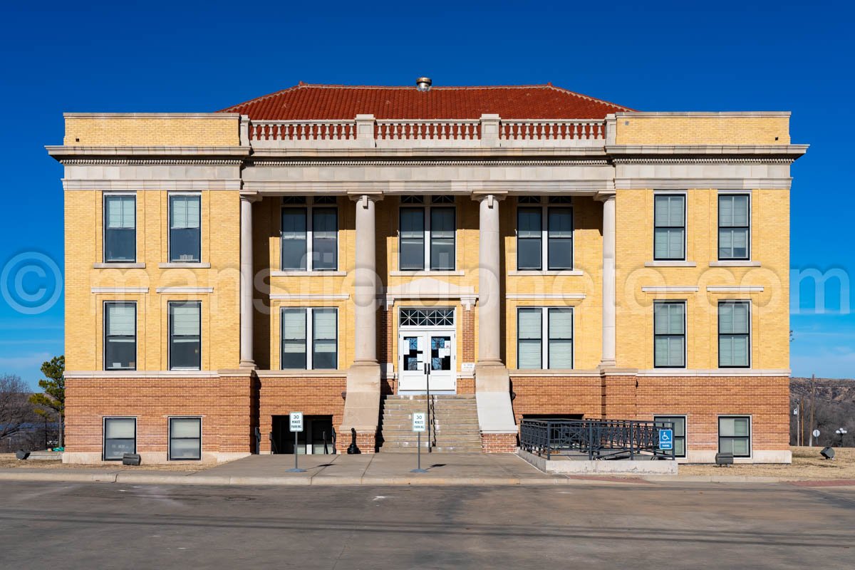 Miami, Texas, Roberts County Courthouse A4-28543