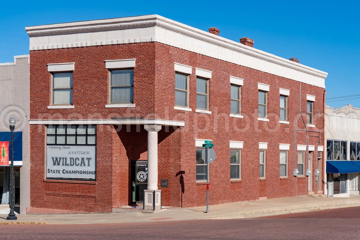 Old Bank in Canadian, Texas A4-28576