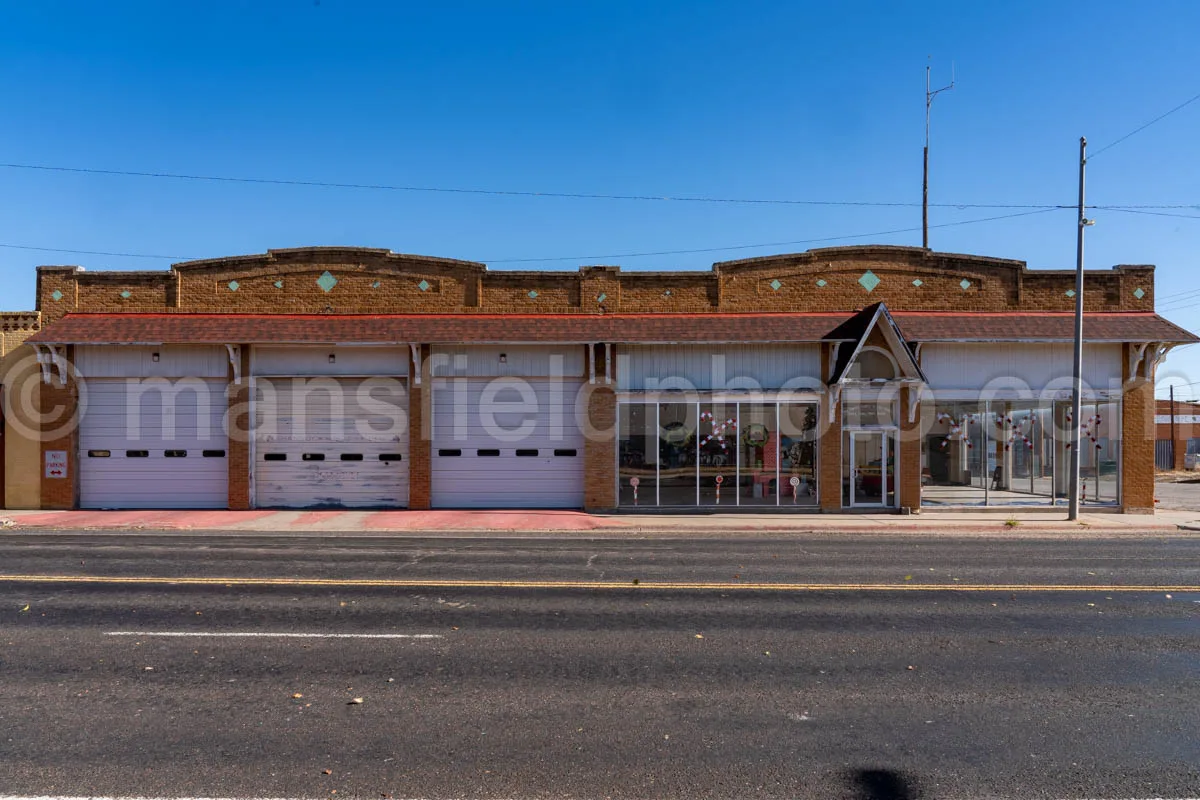 Old Fire Station in Shamrock, Texas A4-28591