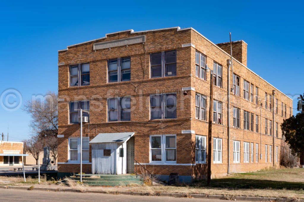 Old Hospital in Shamrock, Texas A4-28594 - Mansfield Photography