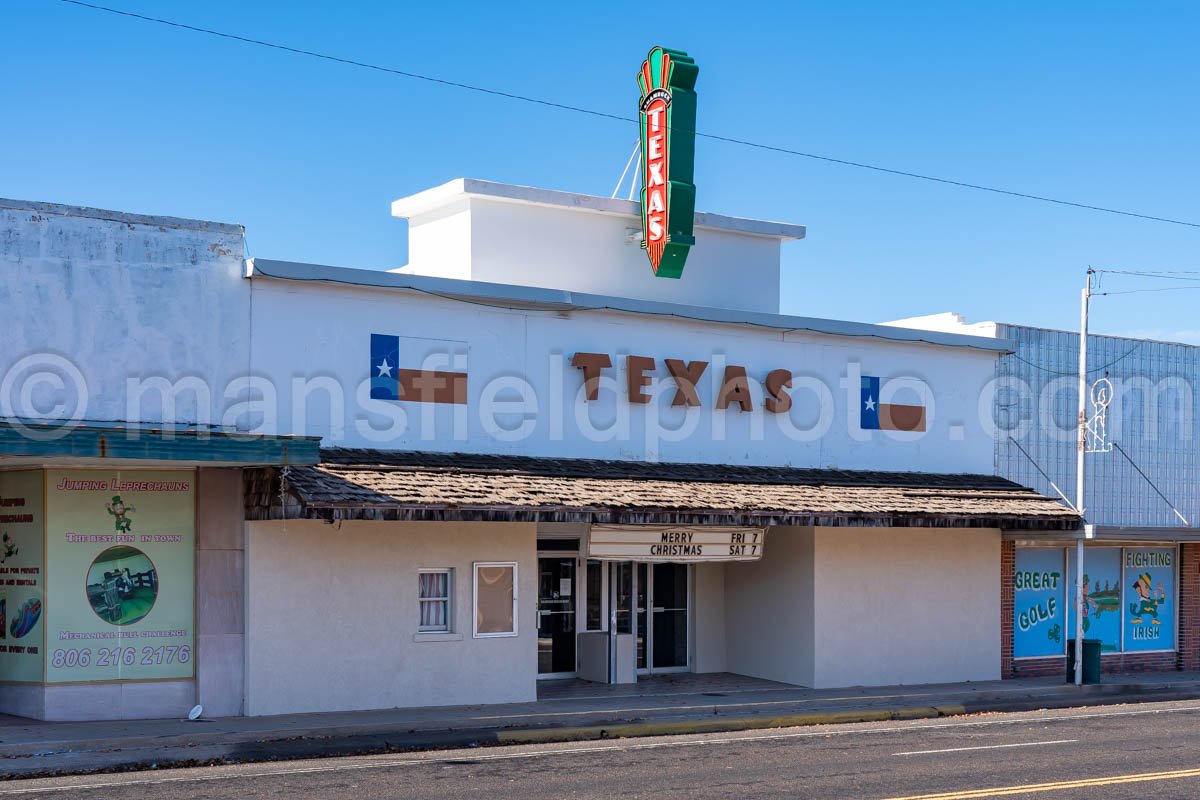 Texas Theatre in Shamrock, Texas A4-28601