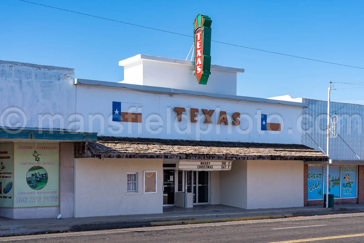 Texas Theatre in Shamrock, Texas A4-28601