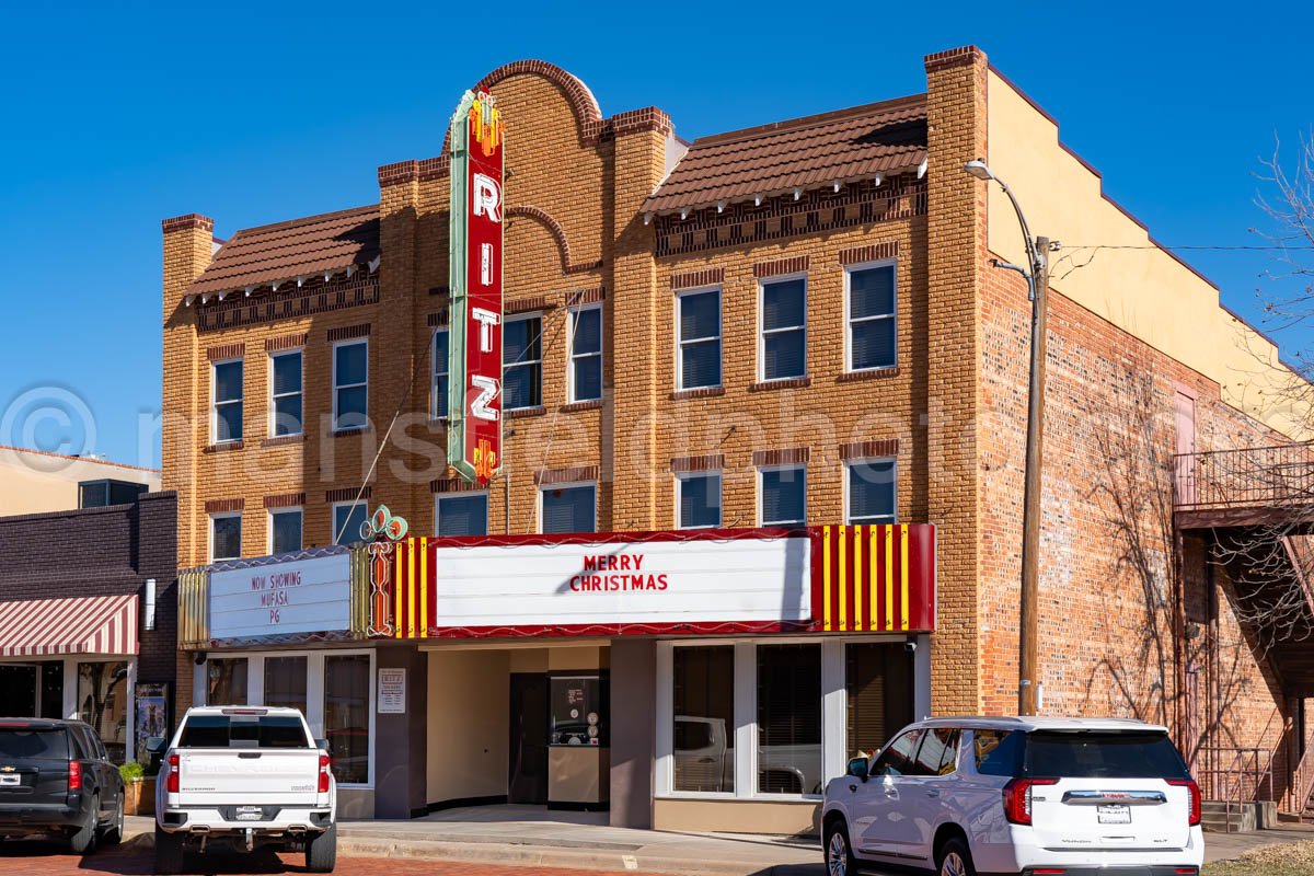 Ritz Theatre in Wellington, Texas A4-28636