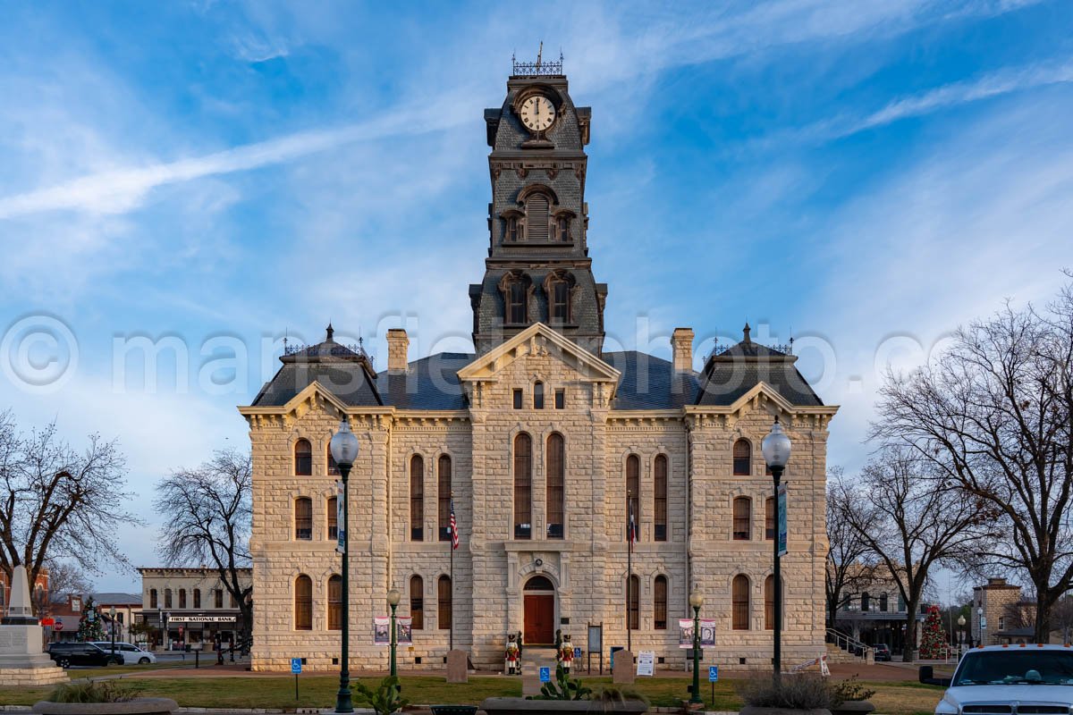 Granbury, Texas, Hood County Courthouse A4-28647